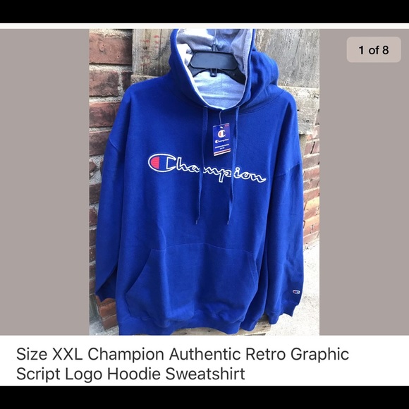 royal blue champion jacket